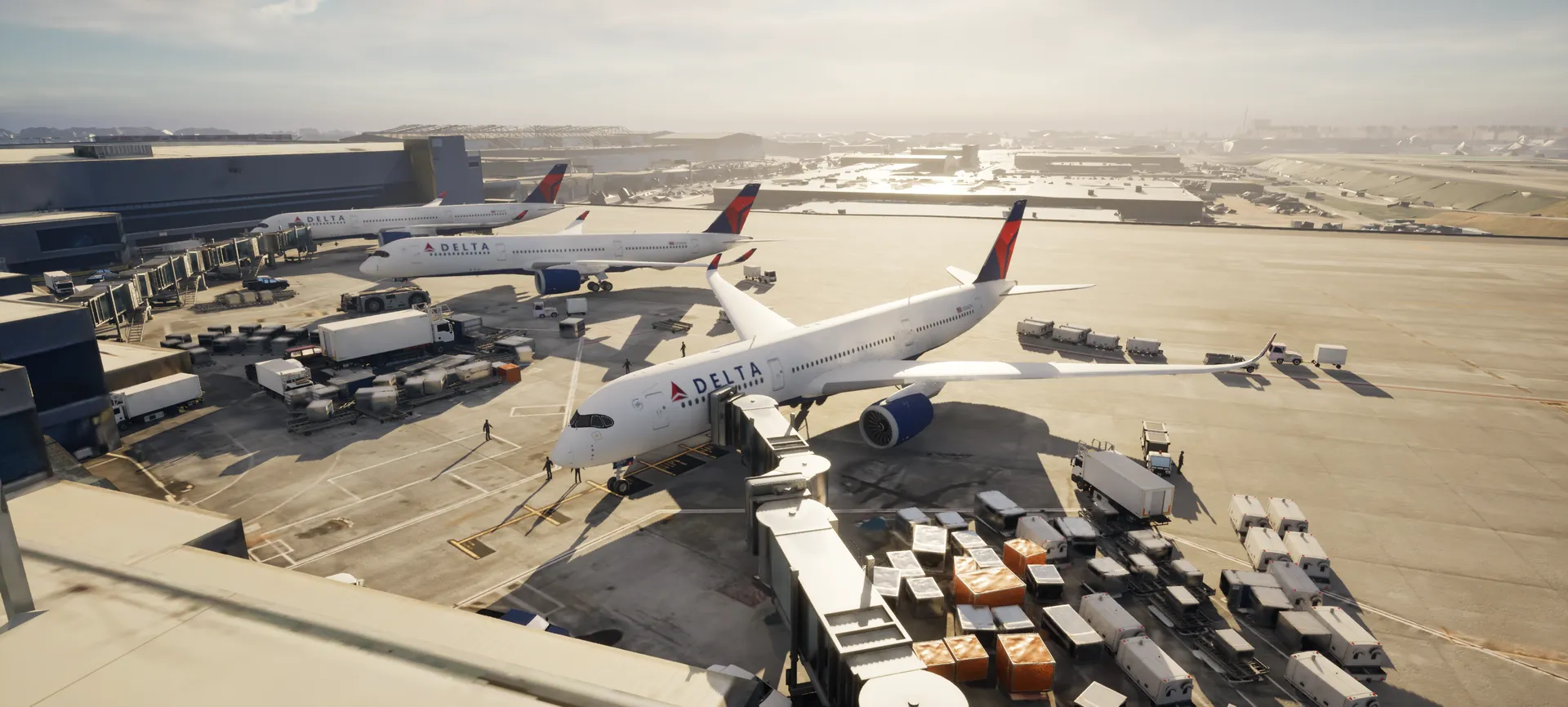 AutoVerse simulation for optimize the sequence. before the aircraft arrives.